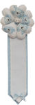 Fiocco nascita Ivy azzurro 